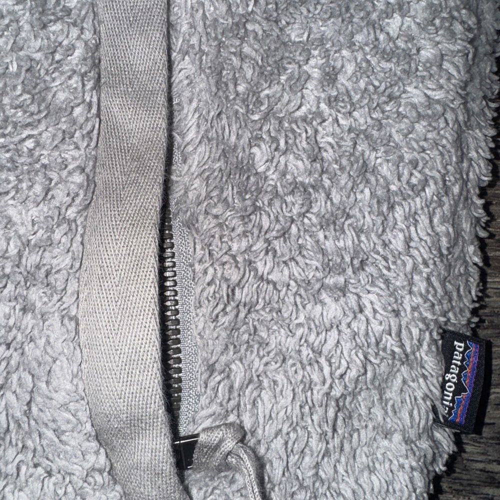 Patagonia Women's‎ Full Zip Grey Fleece Bomber Jacket XS - Picture 4 of 8